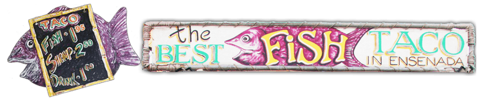 Best Fish Taco In Ensenada, Fun Logo Development