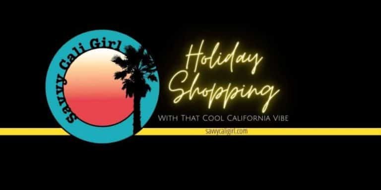 Christmas shopping with that cool California vibe
