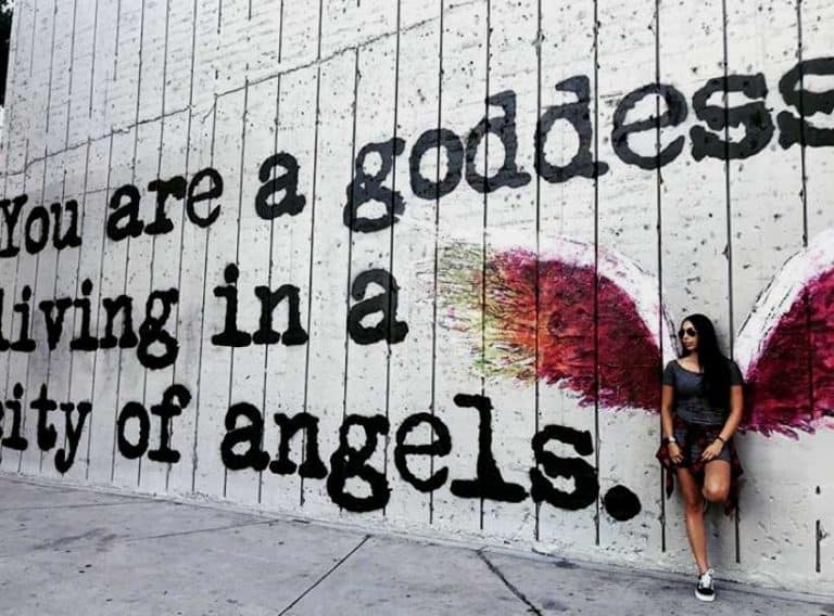 Los Angeles mural picture, from Kay Velazquez with permission