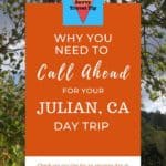 Julian CA Day Trip