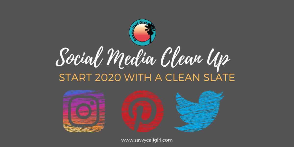 Social Media Clean Up