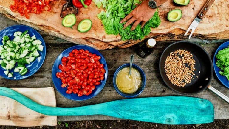 Fresh California Food Table