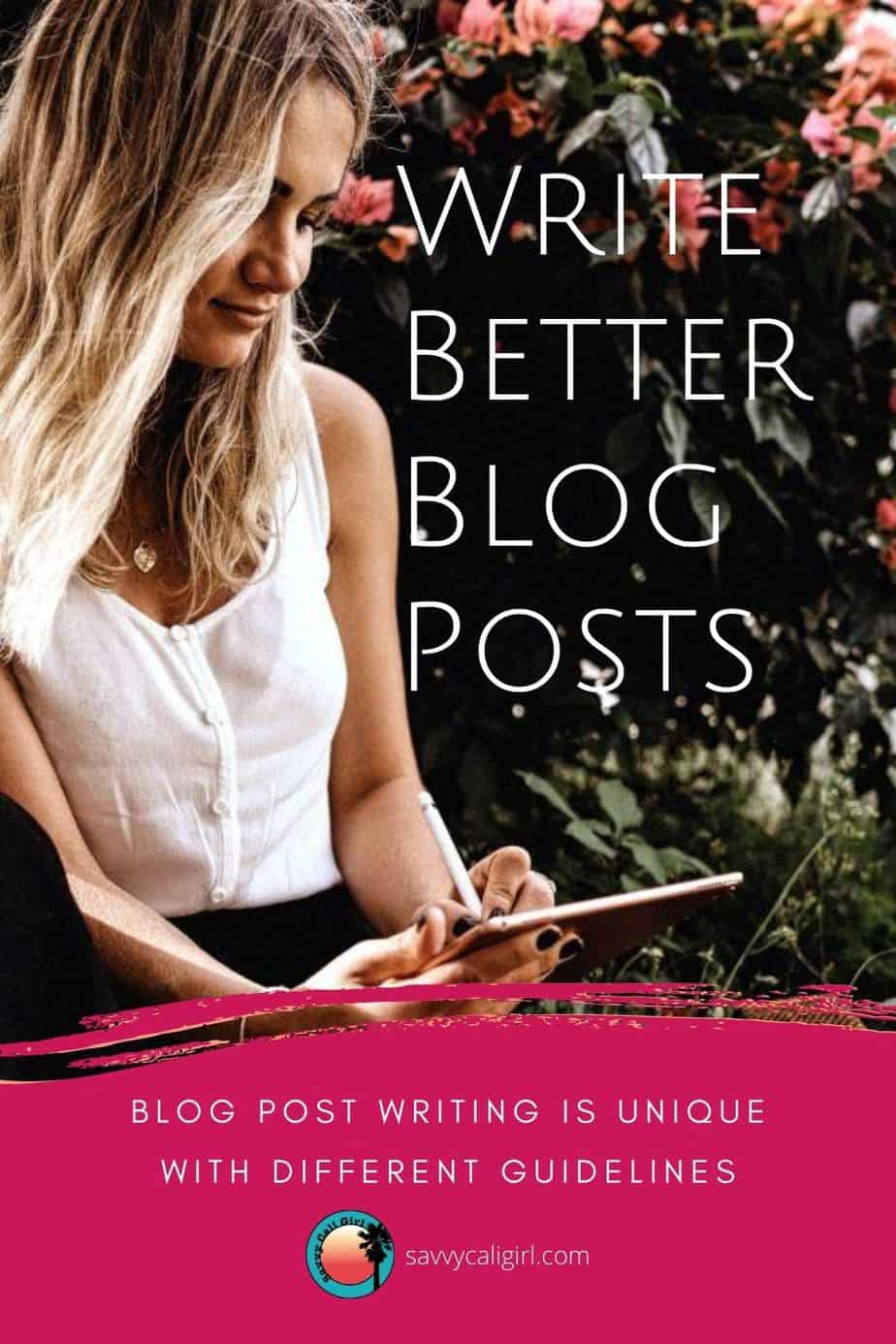 Blog Post Writing