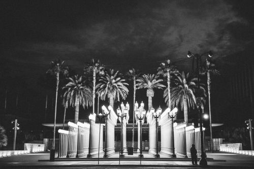 Urban Lights in Los Angeles, California