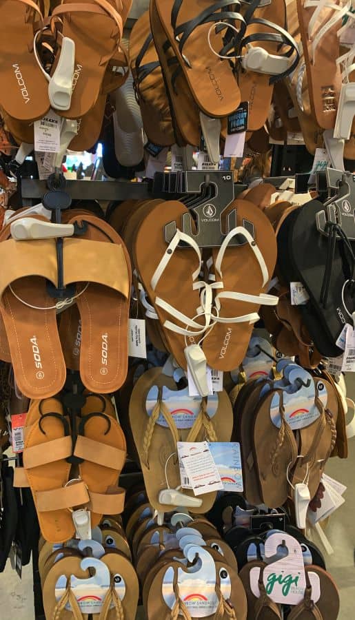 Flip Flops, Mandatory Footwear in Southern California