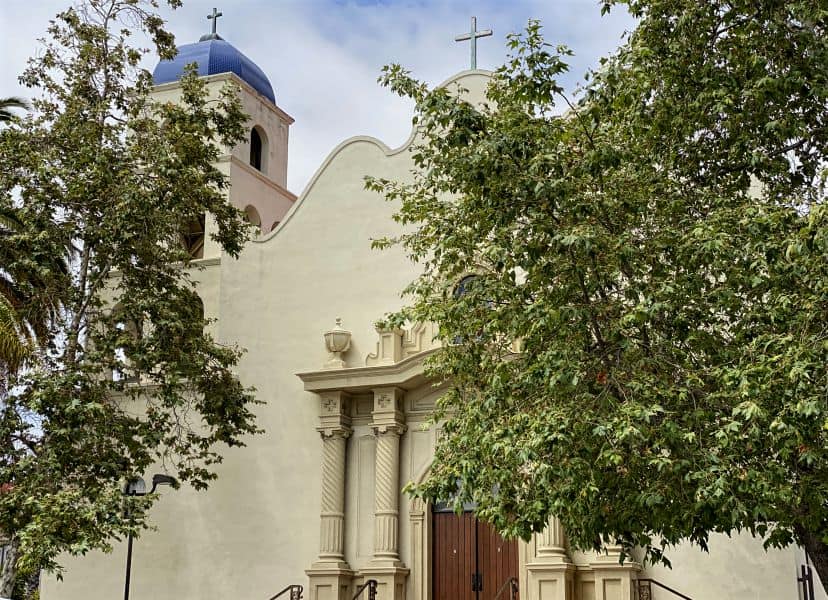 Adobe Chapel in Old Town San Diego