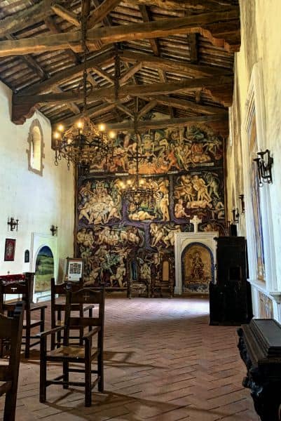 Great Hall at Castello di Amorosa