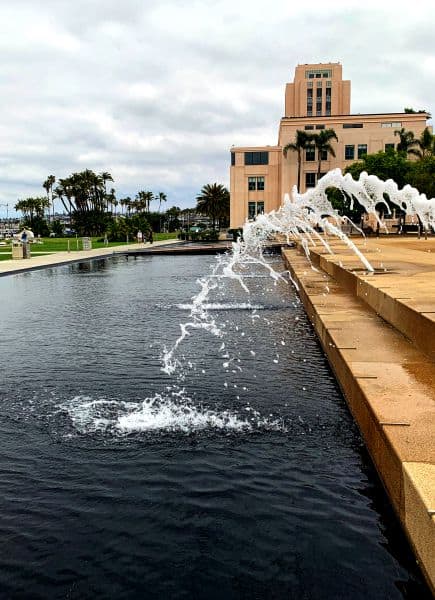 San Diego Waterfront Park Fountains