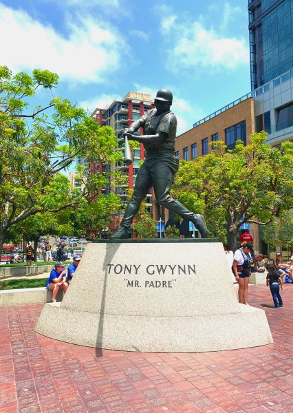 Tony Gywnn Statue at Petco Park