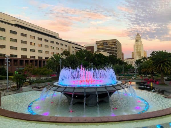 Grand Park LA Fountain