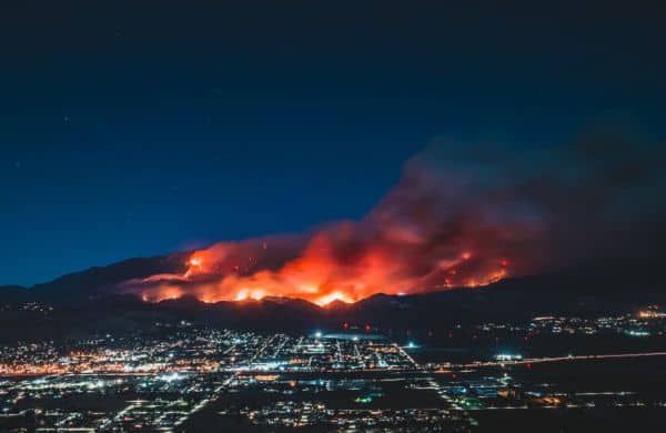 Idyllwild Pine Cove Fire, During California Wildfire Season