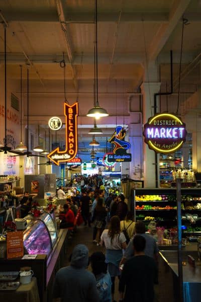 Inside Grand Central Market LA, from Unsplash