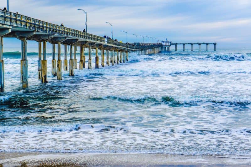 Ocean Beach Pier in San Diego, California