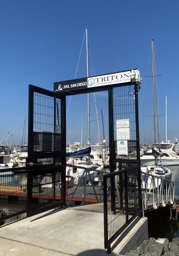 Sail San Diego Dock Entrance