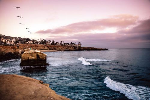 San Diego Beaches- Sunset Cliffs