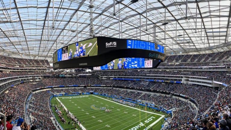 SoFi Stadium in Los Angeles California