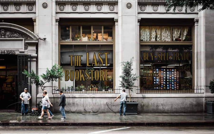 The Last Bookstore in Downtown Los Angeles