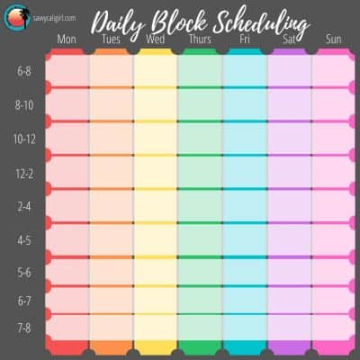 Block Scheduling Productivity Tips