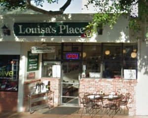 Dining at Louisa's Place in San Luis Obispo, California