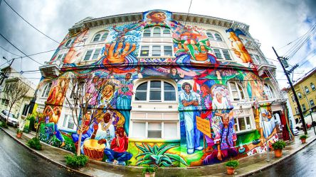 Maestra Peace Mural, Womens Building, San Francisco