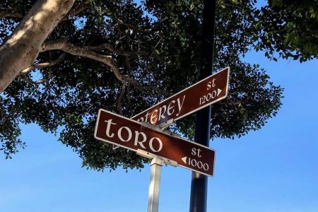 Street Signs In San Luis Obispo, California