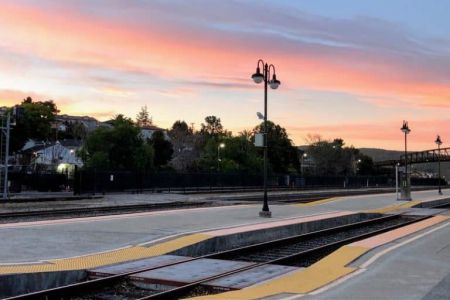 Train Station Getting To Cal Poly in San Luis Obispo, California