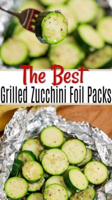 Foil Packs and Zucchini