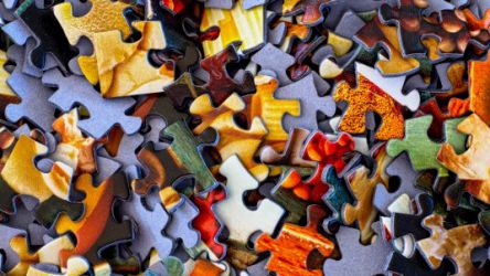 Jigsaw Puzzle, The Pieces of a Blog Post