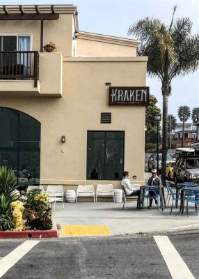 Kraken Coffee in Avila Beach, California
