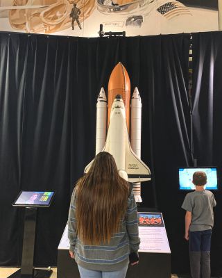 Space Shuttle Display at San Diego Museum