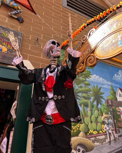 Mariachi Skeleton for Day of the Dead
